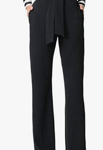 LKOUS Women's Stretchy High Waisted Wide Leg Pants Business Work Leggings for Office