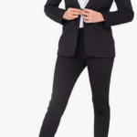 Marycrafts Women's Business Blazer Pant Suit Set for Work