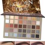 UCANBE Nude Eyeshadow Makeup Palette, 40 Color Matte Shimmer Glitter Eye Shadow, Neutral Black Dark Grey Smoky Make Up Pallet Highly Pigmented Long Lasting Waterproof